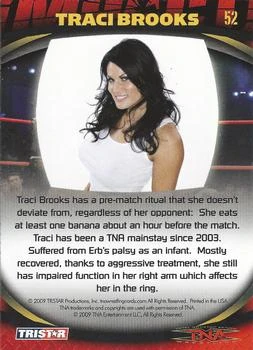 2009 TNA Impact (TriStar) Traci Brooks (No.52) | Pro Wrestling | Fandom