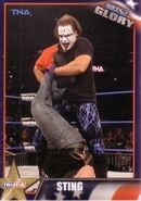 2013 TNA Impact Glory Wrestling Cards (Tristar) Sting (No.40)