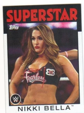 2016 WWE Heritage Wrestling Cards (Topps) Nikki Bella 50