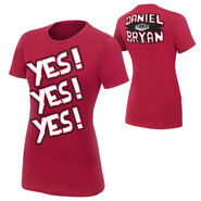 Daniel Bryan YES Women's Authentic T-Shirt