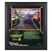 Bianca Belair Elimination Chamber 2022 15x17 Commemorative Plaque