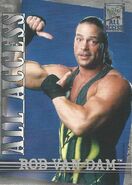 2002 WWF All Access (Fleer) Rob Van Dam (No.25)