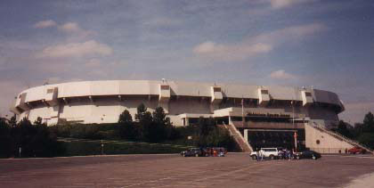 MCNICHOLS SPORTS ARENA Inside ACTION 8x10 Former HOME of COLORADO ROCKIES  76-82