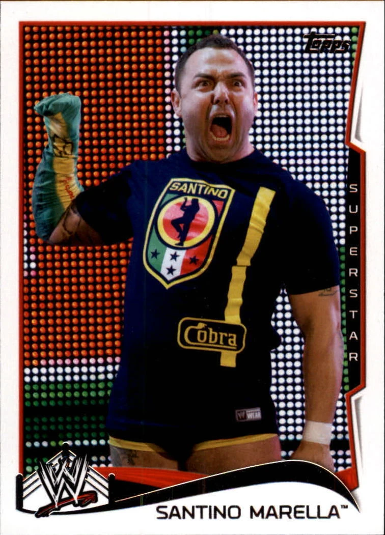 2014 WWE (Topps) Santino Marella (No.44) | Pro Wrestling | Fandom, image size:756x1051