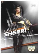 2016 WWE Divas Revolution Wrestling (Topps) Sensational Sherri (No.3)