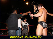 Jon Moxley celebration.