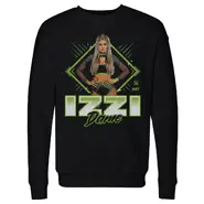 Men's Crewneck Sweatshirt Izzi Dame Neon WHT