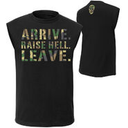 Stone Cold Steve Austin Arrive. Raise Hell. Leave. Muscle T-Shirt