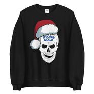 Stone Cold Steve Austin Santa Hat Skull Pullover Crewneck Sweatshirt