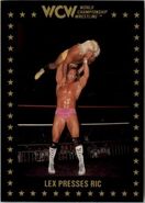 1991 WCW Collectible Trading Cards (Championship Marketing) Lex Presses Ric 36