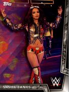 2018 WWE Women’s Division (Topps) Sasha Banks (No.28)