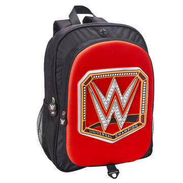Universal Championship 3-D Molded Backpack, Pro Wrestling