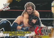 2001 WWF WrestleMania (Fleer) Good Friends, Better Enemies (No.91)