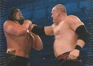 2007 WWE Action (Topps) The Great Khali vs. Kane (No.85)