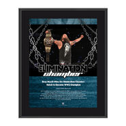 Bray Wyatt Elimination Chamber 2017 10 x 13 Commemorative Photo Plaque