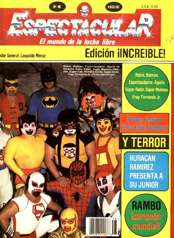 Super Ratón/Magazine covers | Pro Wrestling | Fandom