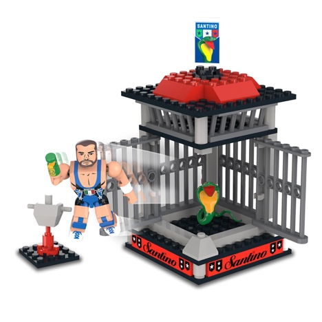 Wwe stack down lego set sales