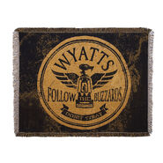 The Wyatt Family "Follow The Buzzards" Jacquard Throw Blanket