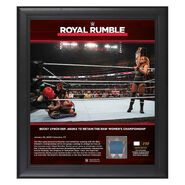 Becky Lynch Royal Rumble 2020 15x17 Limited Edition Plaque