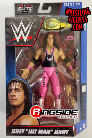 Bret hart sale elite action figure