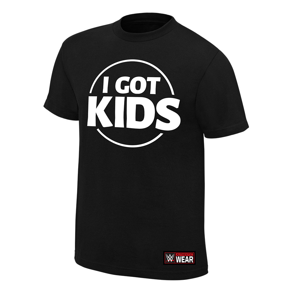 Heath Slater I Got Kids Authentic T Shirt Pro Wrestling Fandom