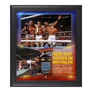 The New Day SummerSlam 2015 15 x 17 Photo Collage Plaque