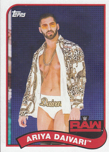 2018 WWE Heritage Wrestling Cards (Topps) Ariya Daivari 112