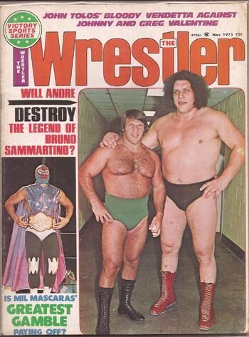 Bruno Sammartino and Andre The Giant.