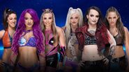 Sasha Banks, Bayley & Natalya vs. The Riott Squad