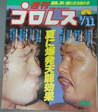 Ashura Hara/Magazine covers | Pro Wrestling | Fandom