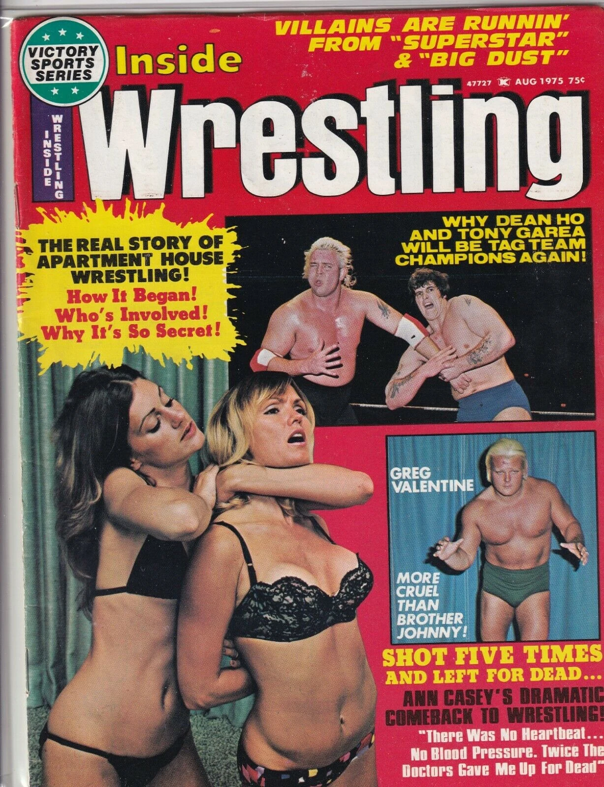 Inside Wrestling August 1975 Pro Wrestling Fandom