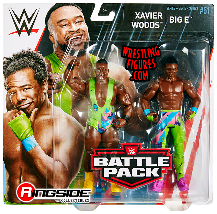 WWE Battle Packs 51 New Day Big E Xavier Woods Pro Wrestling