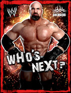 WWE Champions Poster - 016 GoldbergWhosNext