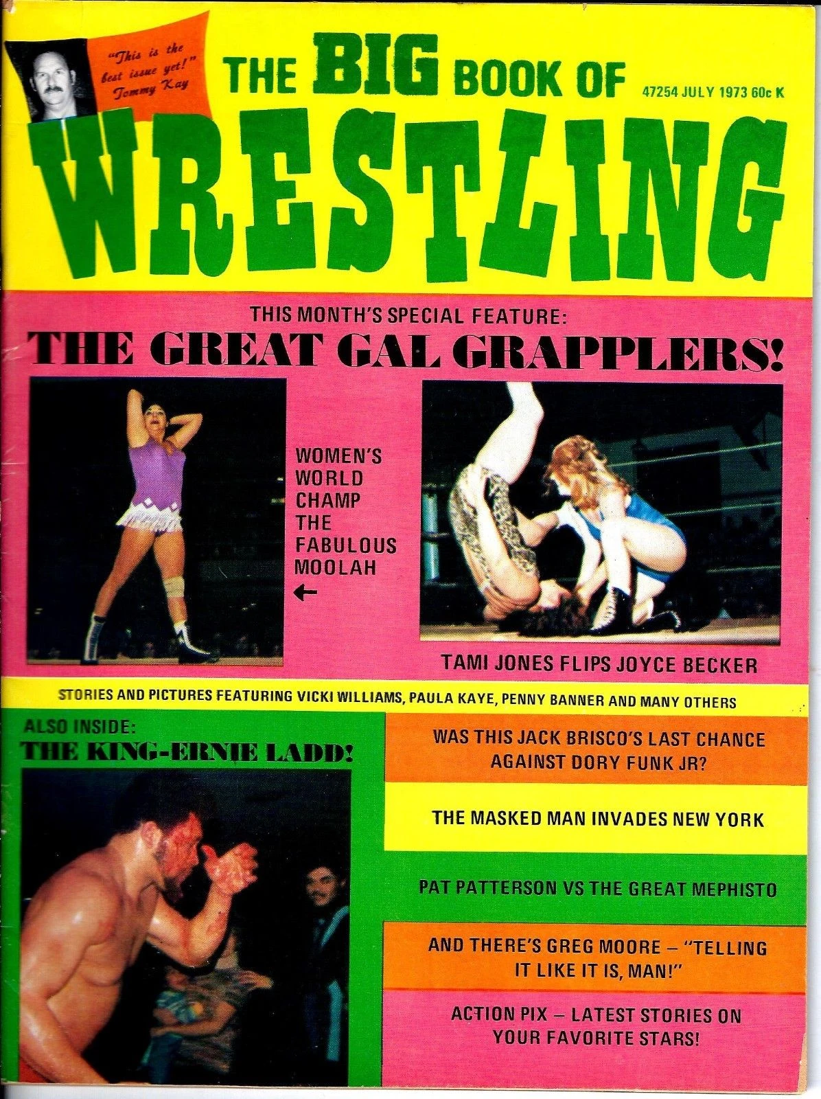 Big Book of Wrestling July 1973 Pro Wrestling Fandom