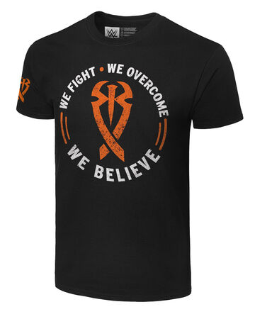 We fight we overcome we believe t shirt clearance