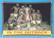 1987 WWF Wrestling Cards (Topps) In The Outback (No.25)