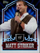 2011 Topps WWE Classic Wrestling Matt Striker (No.45)