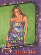 2002 WWE Absolute Divas (Fleer) Stacy Keibler (No.6)