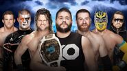 Kevin Owens (c) vs. The Miz vs. Dolph Ziggler vs. Sami Zayn vs. Stardust vs. Zack Ryder vs. Sin Cara in a Ladder Match for the WWE Intercontinental Championship