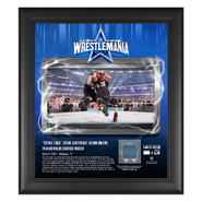 Stone Cold Steve Austin Match WrestleMania 38 Plaque