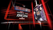1.) John Cena Royal Rumble 2008 January 27, 2008.