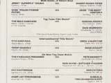August 25, 1984 MSG results