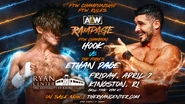 HOOK (c) vs. Ethan Page for the FTW World Heavyweight Championship