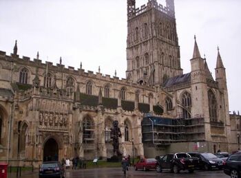 The Cathedral Church in Gloucester, England