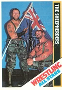 1985 Wrestling All Stars Trading Cards The Sheepherders (No.45)