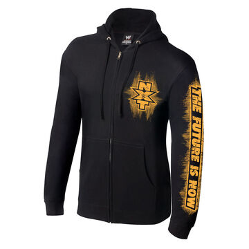 NXT The Future Is Now Lightweight Full Zip Hoodie Sweatshirt Pro Wrestling Fandom