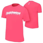 Hulk Hogan "Hulkamania" Courage Conquer Cure Pink T-Shirt