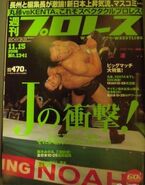 Weekly Pro Wrestling No. 1341 November 15, 2006