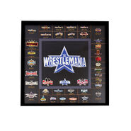 WrestleMania 38 Collector's Pin Set Frame