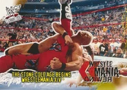 2001 WWF WrestleMania (Fleer) The Stone Cold Age Begins (No.97)
